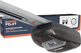 HOMEPILOT Garagentorantrieb premium smart, Komplettset 900N Torantrieb mit Funk zum Nachrüsten für Schwingtor & Sektionaltor bis ca. 12,5m² (Smart Home App, Alexa fähig etc. via Gateway)