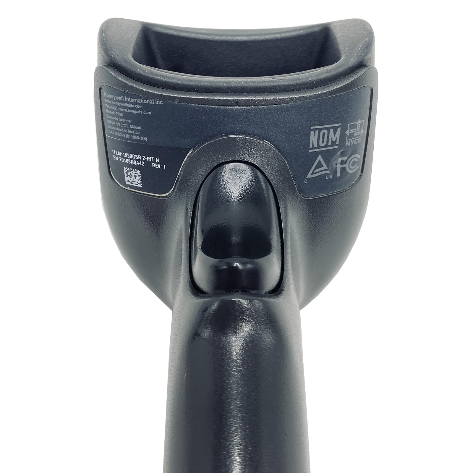 Honeywell Xenon 1950, Scanner: 1D/2D SR Focus, Black, RS232, 1950GSR-2-R (SR Focus, Black, RS232 Corded,SR,BLK, Row)