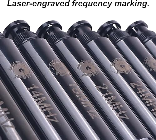 Miniatura 3 de GRA-HF750T HF Antena telescópica de frecuencia ajustable multibanda 7MHz-50MHz para radio FM QRP, Gabil