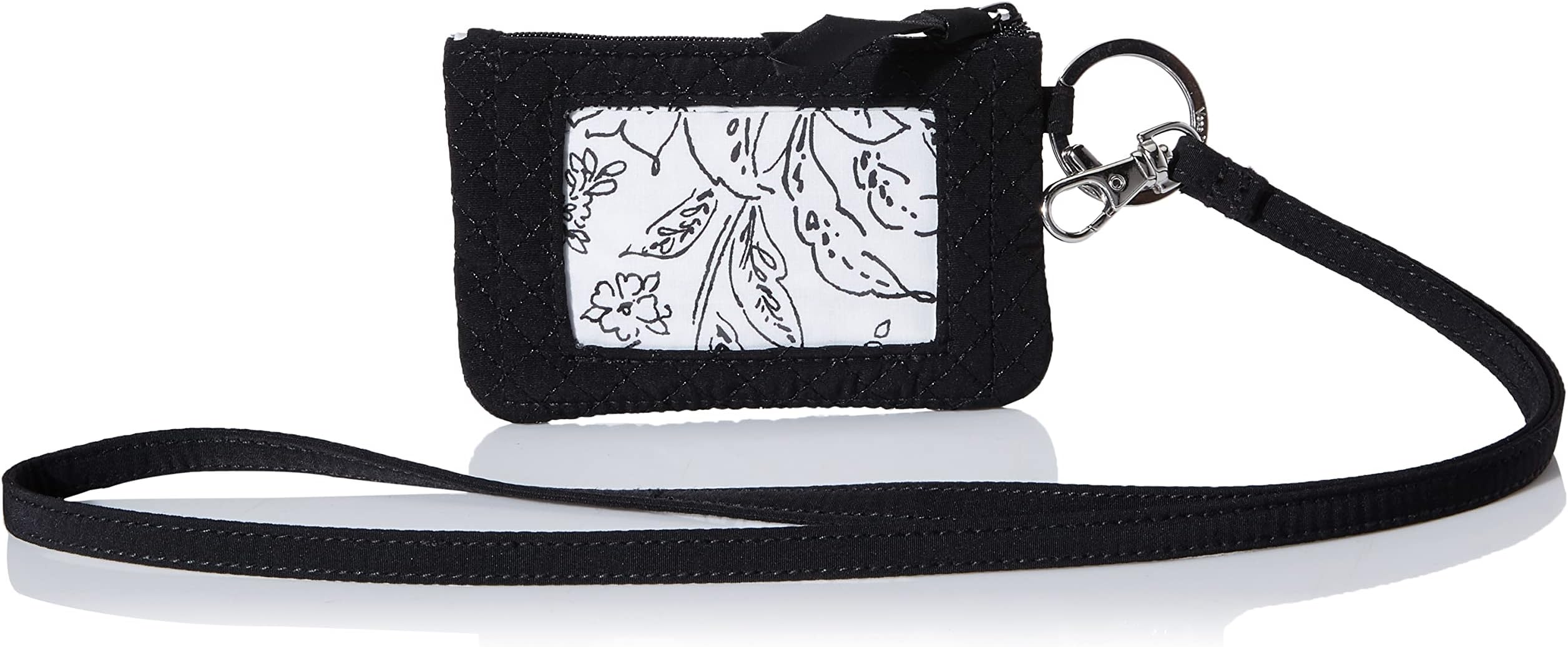 Vera Bradley Microfiber Zip Id Case and Lanyard Combo