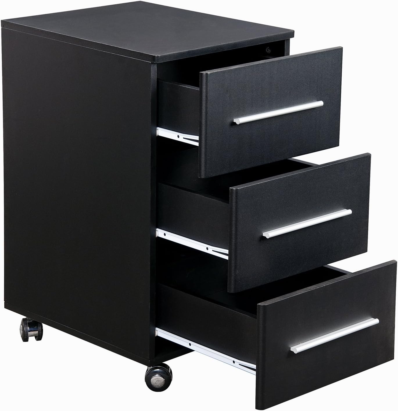 Techni Mobili Rolling Storage Black Office Products