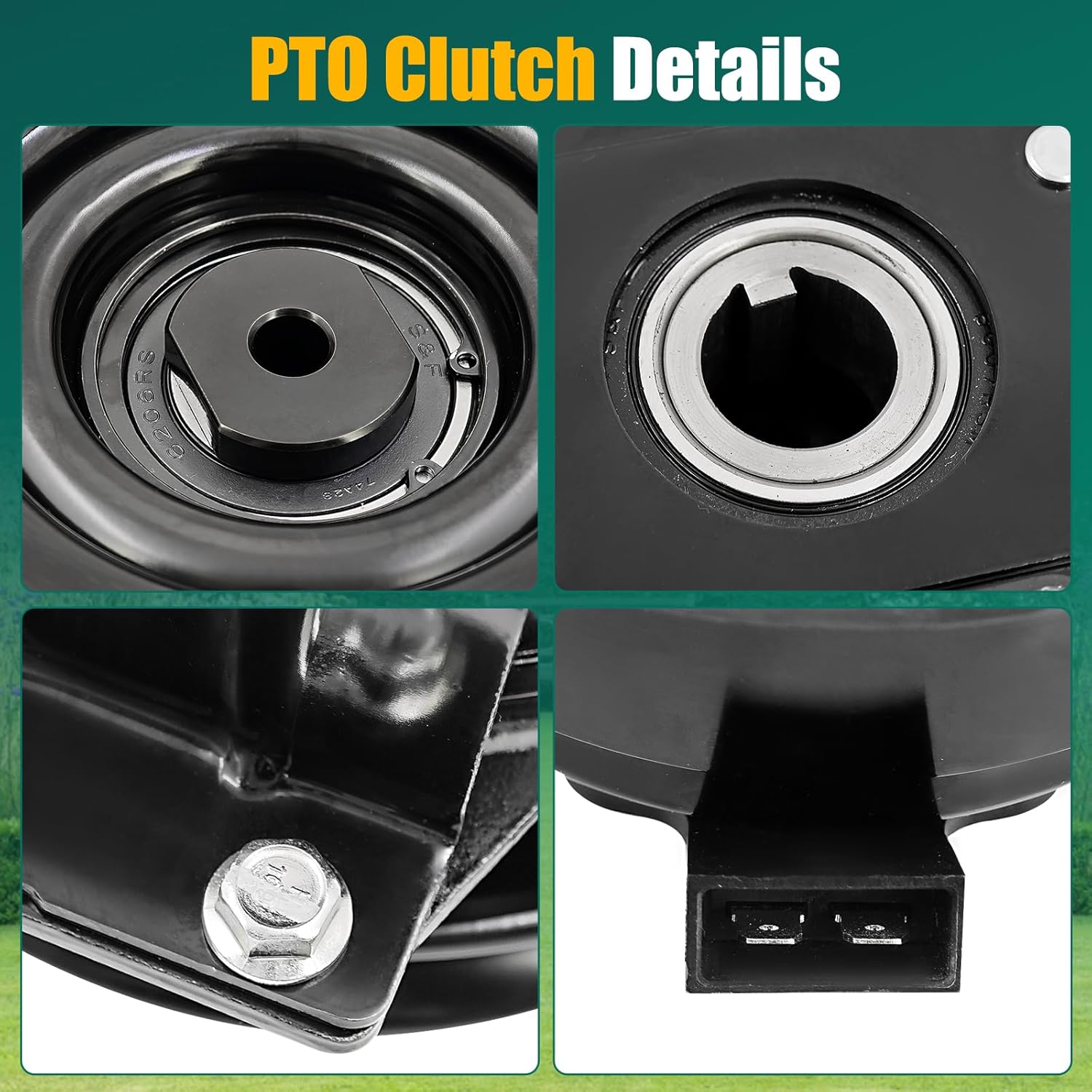 070-0055-00 Electric PTO Clutch with Wire Harness Fits for Bad Boy MZ Magnum 2017-2023 Fits for Bad Boy ZT Avenger 2020-2023 Replcace# 070-0055-00 070005500