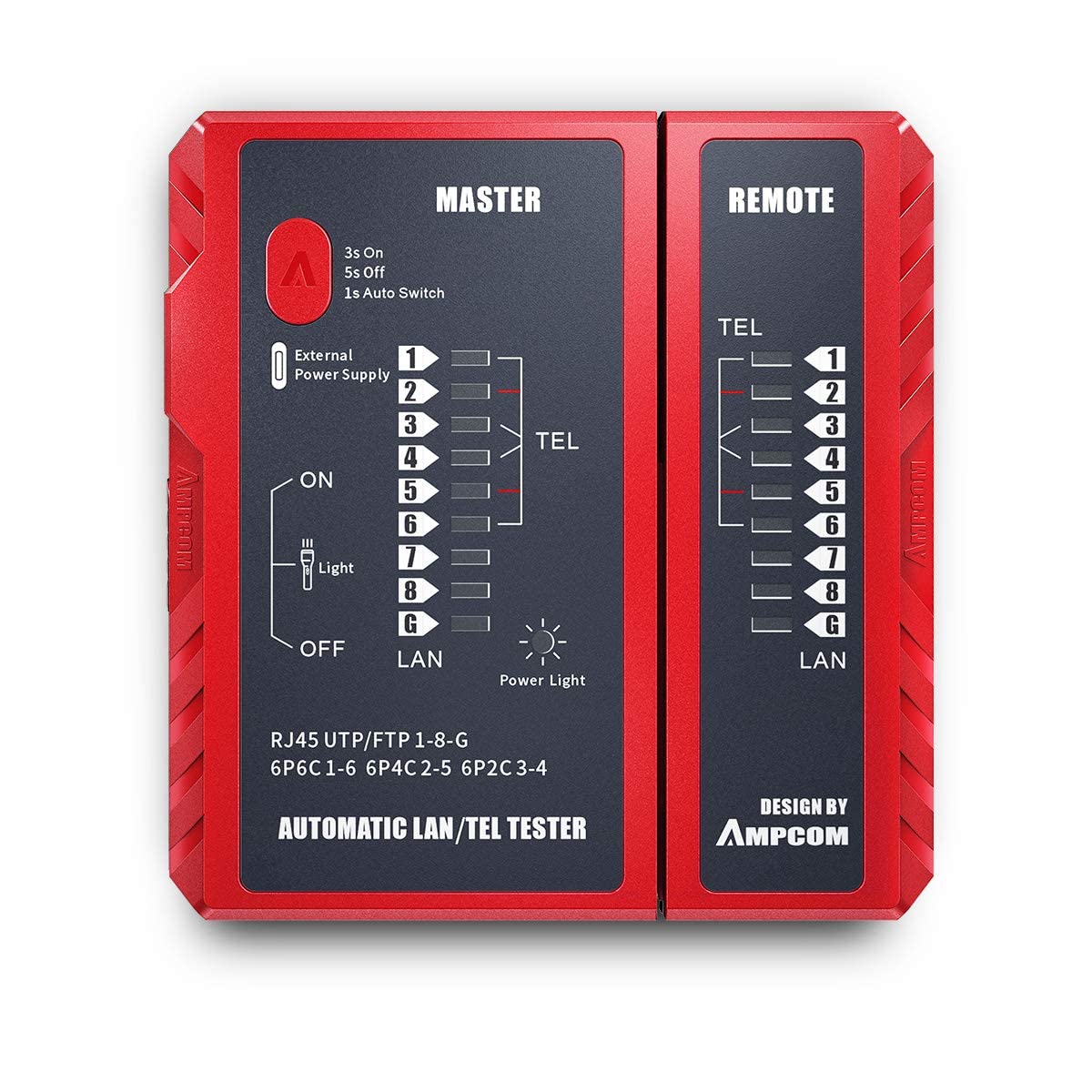 OXYTECH LAN/CABLE TESTER FOR RJ 45 & RJ 11 (HQ) MODEL- RED (B0D97XZMMR) Amazon Price History, Amazon Price Tracker