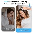 arboleaf Scalp Massager Rechargeable Head Massager Scalp Stress Relax gallery image