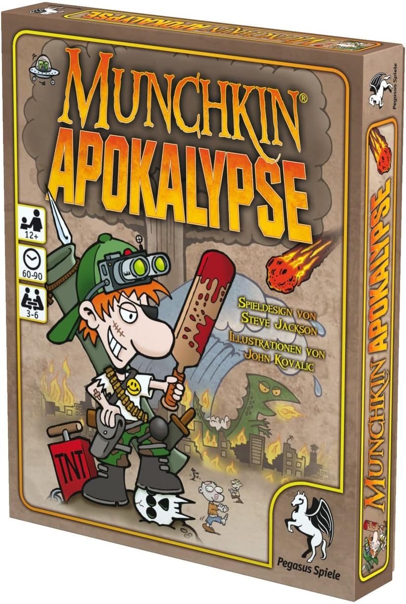 Pegasus Spiele 17240G – Munchkin Apocalypse