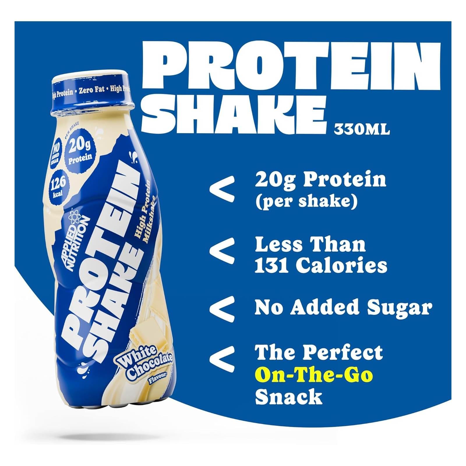 Applied Nutrition White chocolate protein crunch 330ml
