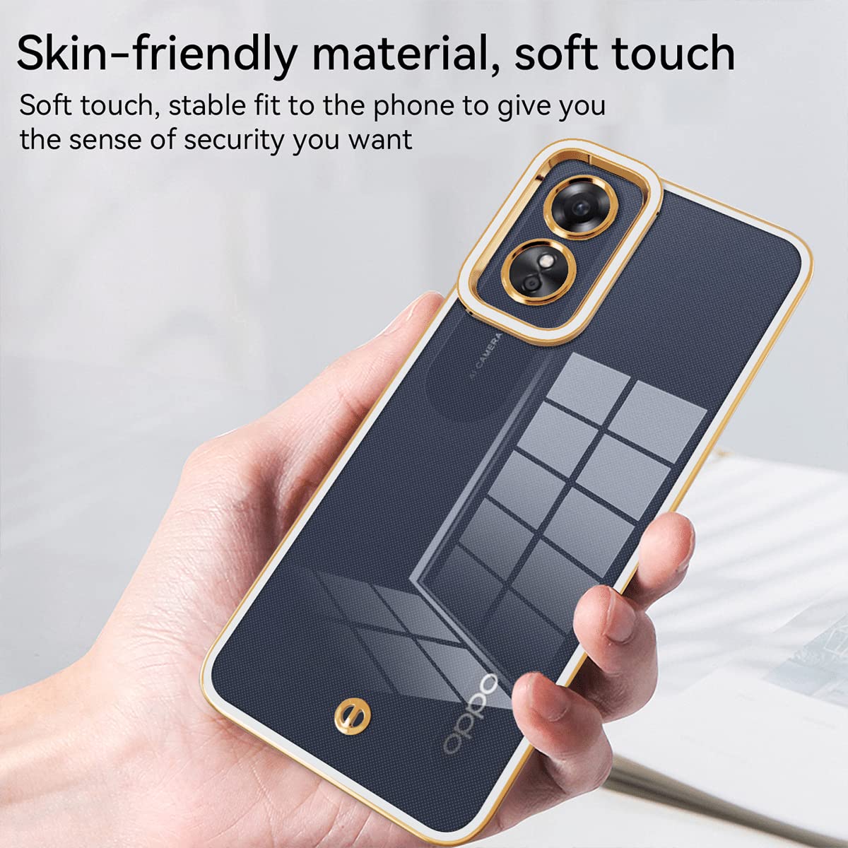 Ivoler Transparente Silikon Hülle Für Realme C25Y / C21Y – Stoßfest, Dünn, Kratzgeschützt