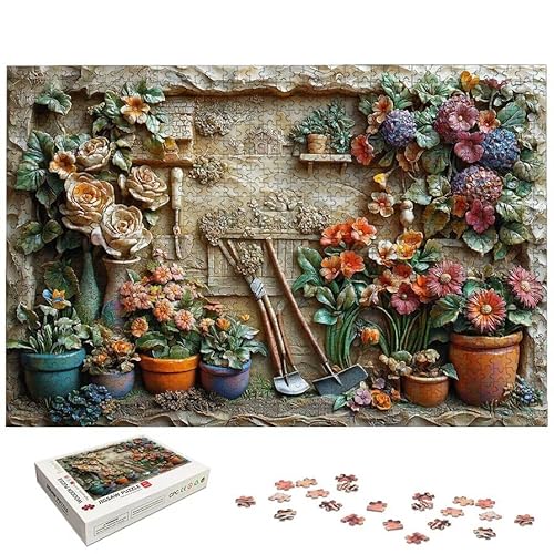 新品未開封】シャーコム・ガーデン ジグソーパズル 1500ピース