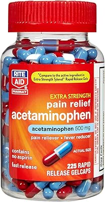 Rite Aid Extra Strength 500 mg Acetaminophen...