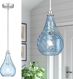 10 Blue and Silver Living Room Ideas for Cool Elegant Contrast 39 TENGXIN 6 Inch Mini Hanging Light for Kitchen Island,Kitchen Pendant Lig...