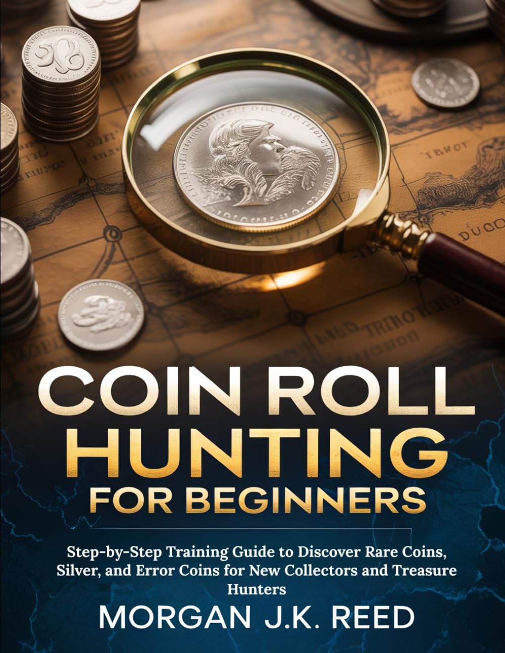 COIN ROLL HUNTING FOR BEGINNERS: Step-by-Step Training Guide to Discover Rare Coins, Silver, and Error Coins for New Collectors and Treasure Hunters