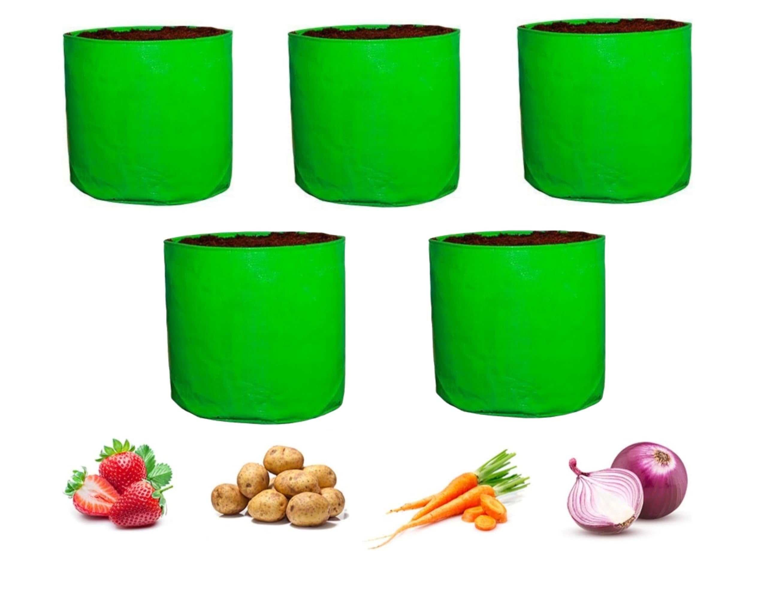 Grow Bags for Vegetables & Flowers - DIYAGREEN -10