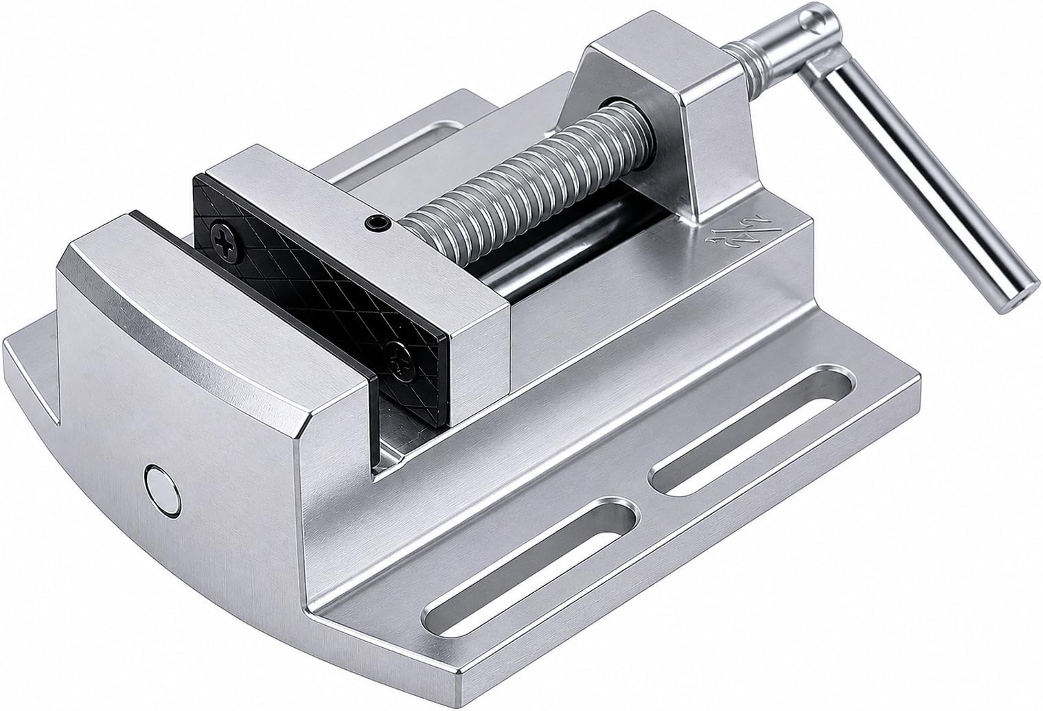 Drill Press Vise 2.5" (65 mm) Aluminium Alloy, Precision Pillar Drill Clamp, Bench Vice for Drilling, Milling & Workshop Use, Model SP10008008