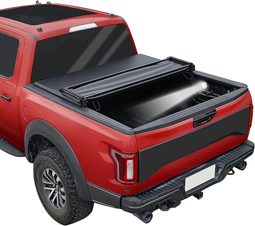 Miniatura 11 de JDMSPEED Cubierta enrollable Tonneau para caja de camioneta compatible con Ford F-150 Tonneau 2015-2022, cubierta de caja de 8 pies (96 pulgadas)