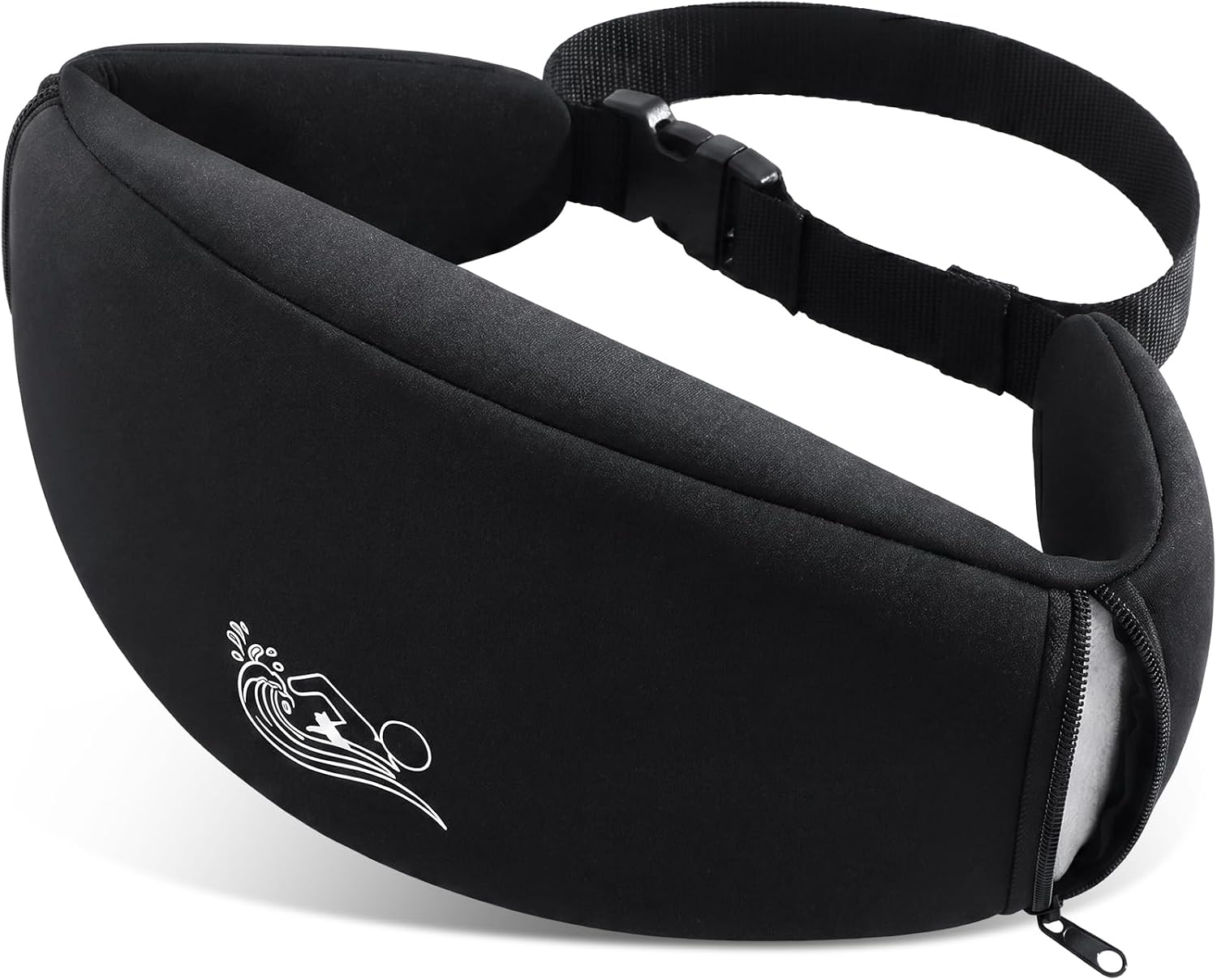Outus Swim Belt for Adults Flotation Swimming Belt Pool Floaties for Water Aerobics Adjustable Swim Belts with Zippered Pocket for Beginner Safety Training Pool Exercise, Fits Waist 22.5" to 50"