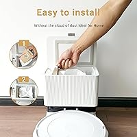 Vista 6 de Replacement Dust Bags for iRobot Roomba All Series 104 2in1 105 106 Vac,Plus 405, 505 Combo, Essential 2 Q052, Max 705 Vac Disposable Vacuum Bag