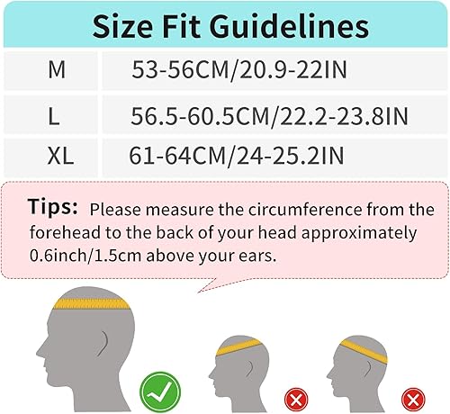 Miniatura 2 de GTSBROS Casco de bicicleta para adultos con luz, luces LED delanteras y traseras, casco de bicicleta ajustable para adultos, hombres y mujeres,