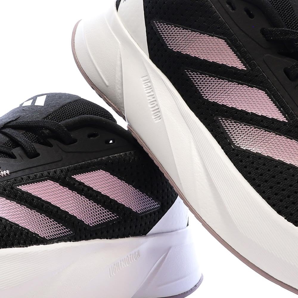 adidas Duramo SL - Zapatillas de running para mujer, color negro y rosa