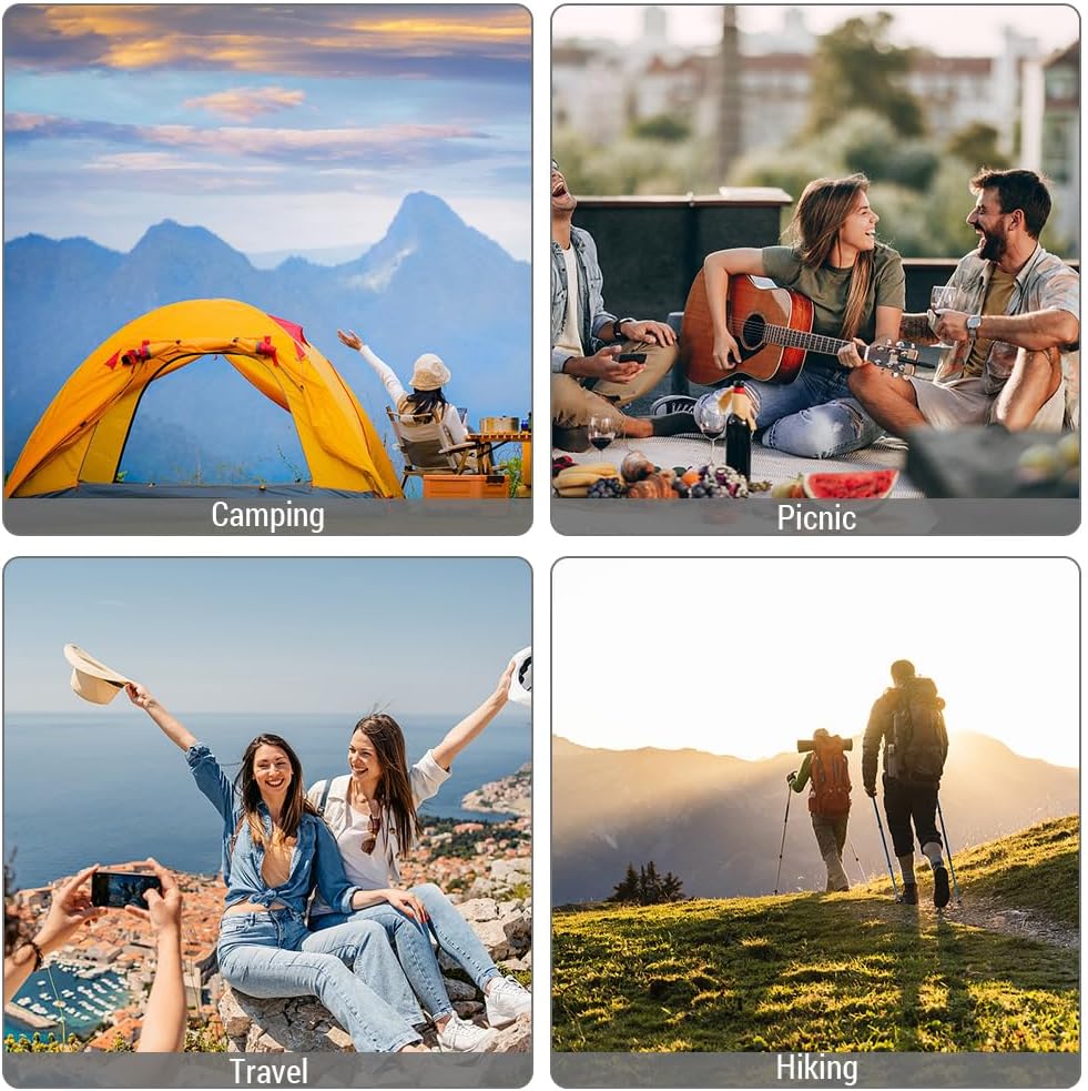 32L Rolling Cooler Ice Chest Camping Outdoor Picnic Portable Heat Insulation Box