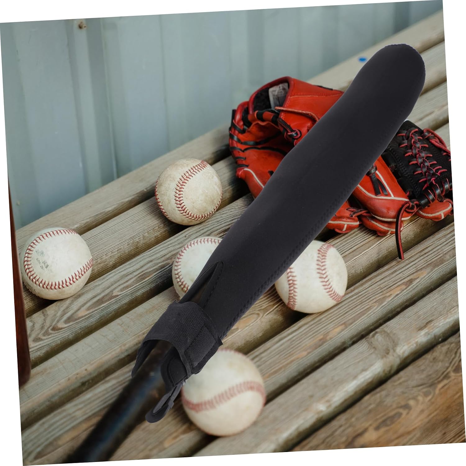 Yardwe Baseball Bat Cover Baseball Bat Protective Sleeve Baseball Bat Grip Pine Baseball Aluminum Baseball Bat