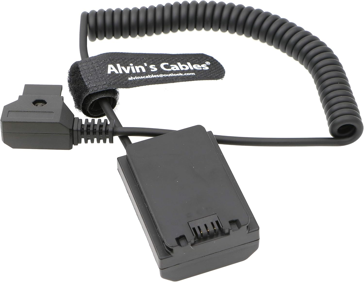 🔥 Flash Sale Alvin's Cables NP FZ100 Dummy Battery to D tap Coiled Power Cable for Sony A7III A7RIII A7SIII A9 Camera (Coiled Cable)