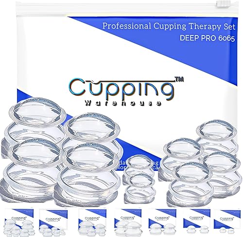 Miniatura 26 de Cupping Warehouse Advanced Supreme 2 x Large DEEP PRO 6065 - Juego de ventosas profesionales - Juego de ventosas miofasciales - Juego profesional