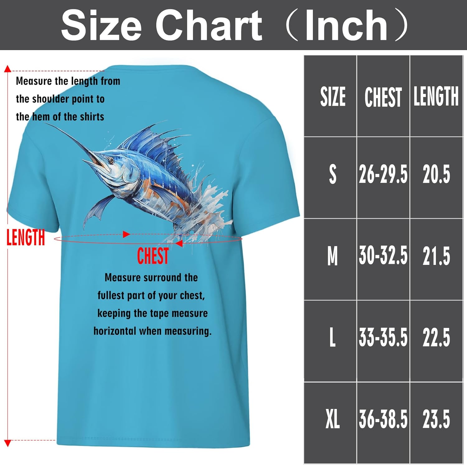 Palmyth Boys Fishing Shirt Short Sleeve UPF 50+ Youth T-Shirt Sun Protection Tee - Image 6