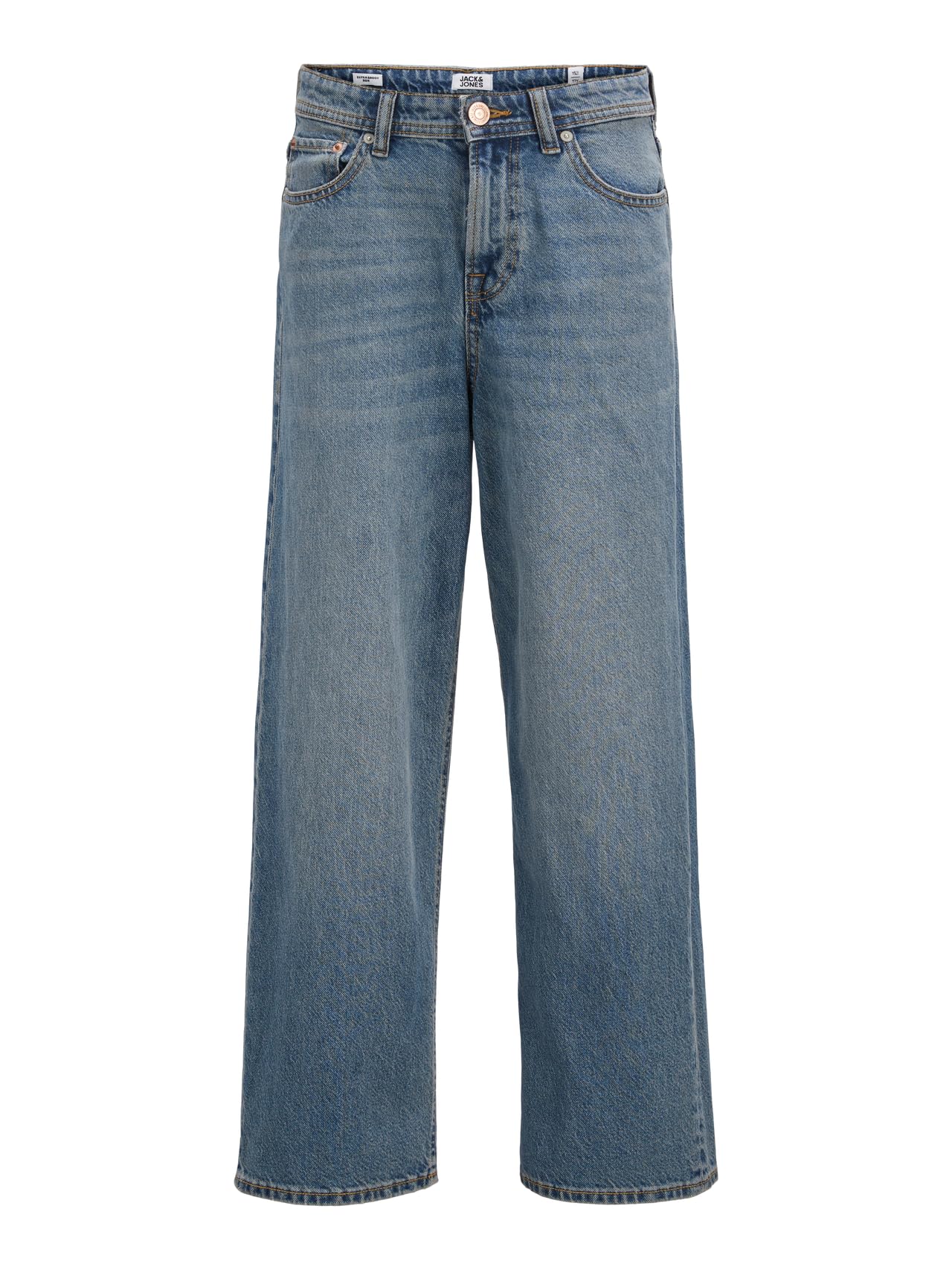 JACK & JONES Herren Jjiron Jjoriginal Sq 203 Noos Jnr Boy Baggy Fit Jeans Jjiron Jjoriginal Sq 203 Noos Jnr Baggy Fit Jeans Junior