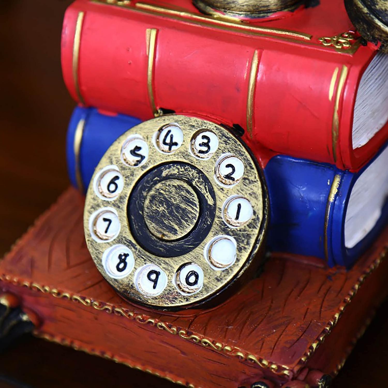 Creative Retro Telephones Telephone Decoration Cafe Bar Window Decorative Home Decoration Props Model Telephone