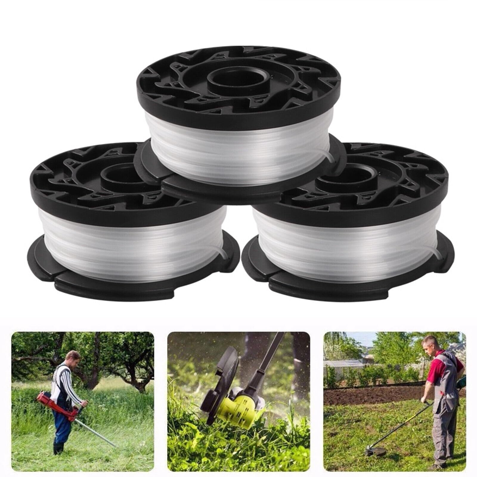 Lot De 2 Capuchons De Bobine De Débroussailleuse Pour Bosch Compatibles Avec Pour Mac Pour