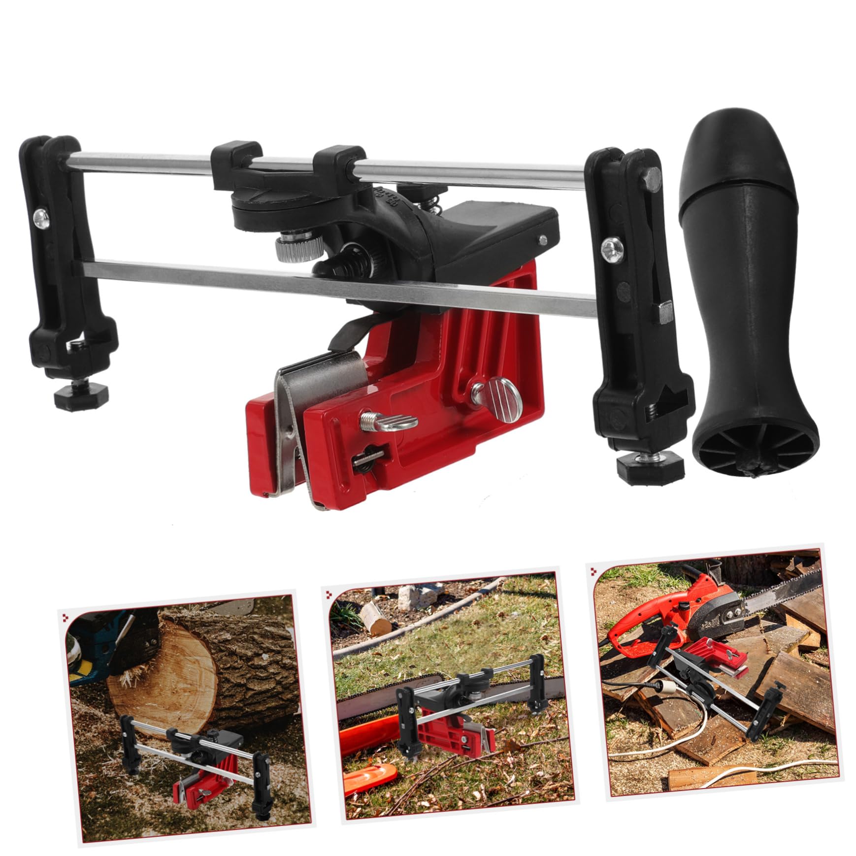 Herramienta Guía Para Afilar Motosierras Afilador De Motosierra Duradero Fácil De Transportar Compatible Todas Las Cadenas