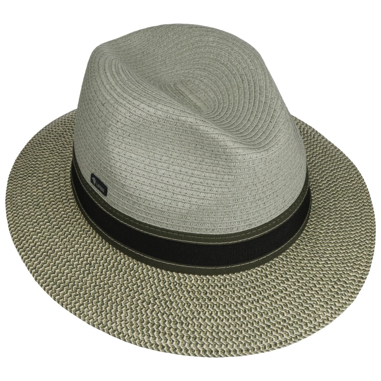 LIPODO Green Traveller Cappello di Paglia Prodotto in Italia Uomo Primavera Estate