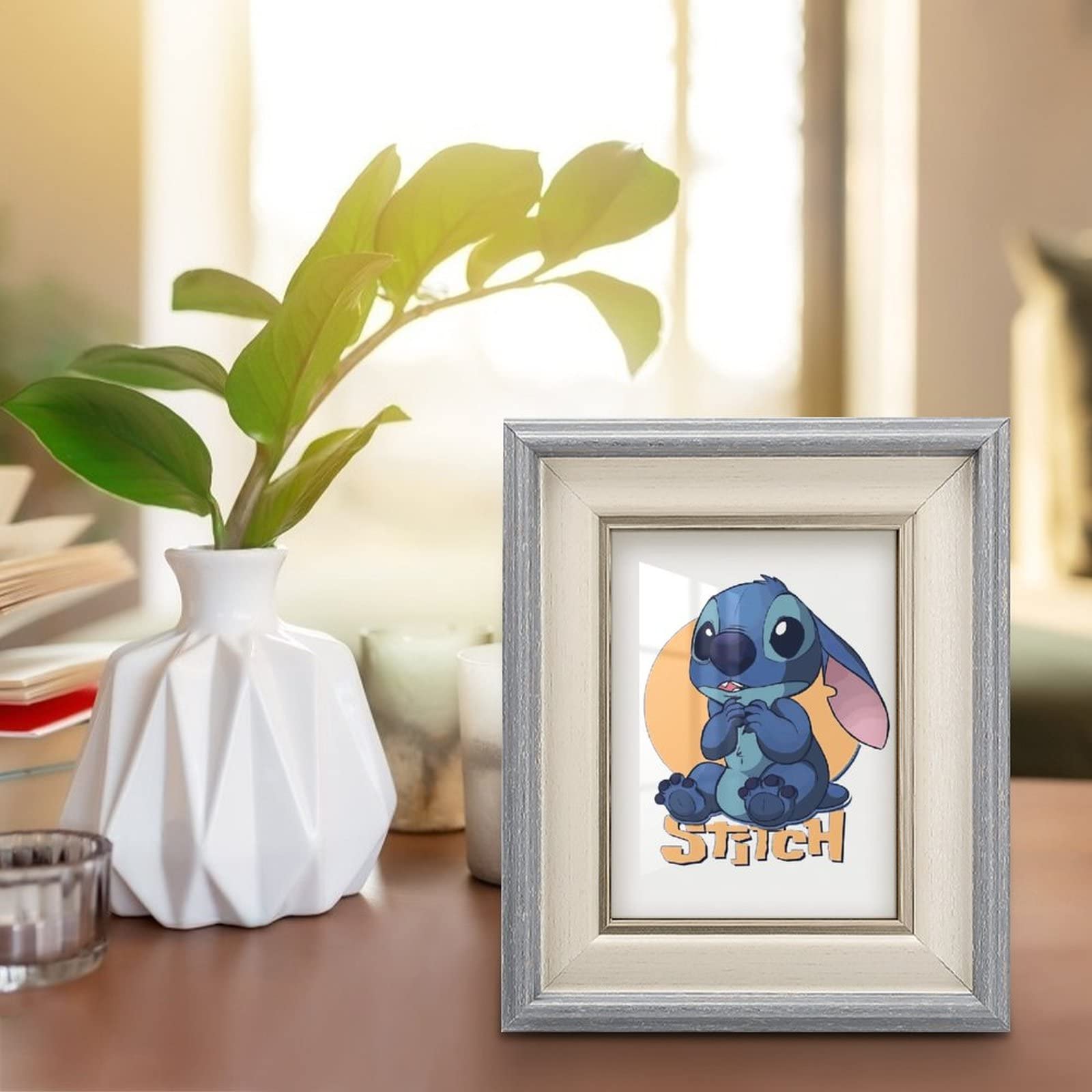 スティッチ フォトフレーム 写真立て リロ＆スティッチ フィギュア　オブジェ スティッチ フォトフレーム 写真立て リロ＆スティッチ