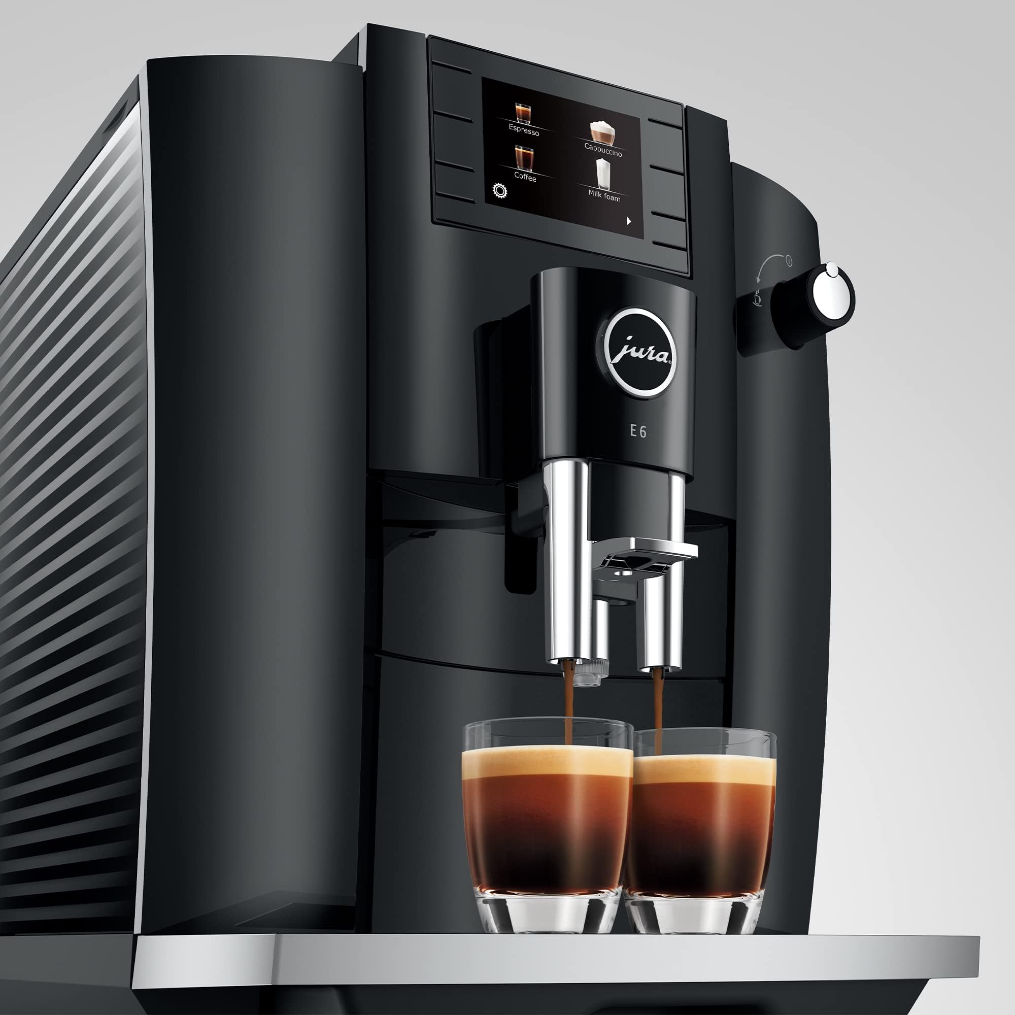 JURA E6 ブラック エスプレッソマシン 楽天市場】【公式】JURA E6 ピアノブラック 全自動コーヒーメーカー