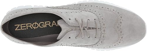 Miniatura 3 de Cole Haan Zerogrand Wing Ox Closed Hole II Oxford para mujer, Negro Gamuza Negra Agujero Cerrado