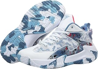 Herren Basketballschuhe High Top Sportschuhe Casual Atmungsaktiv Tennis Schuhe Gym Hallenschuhe
