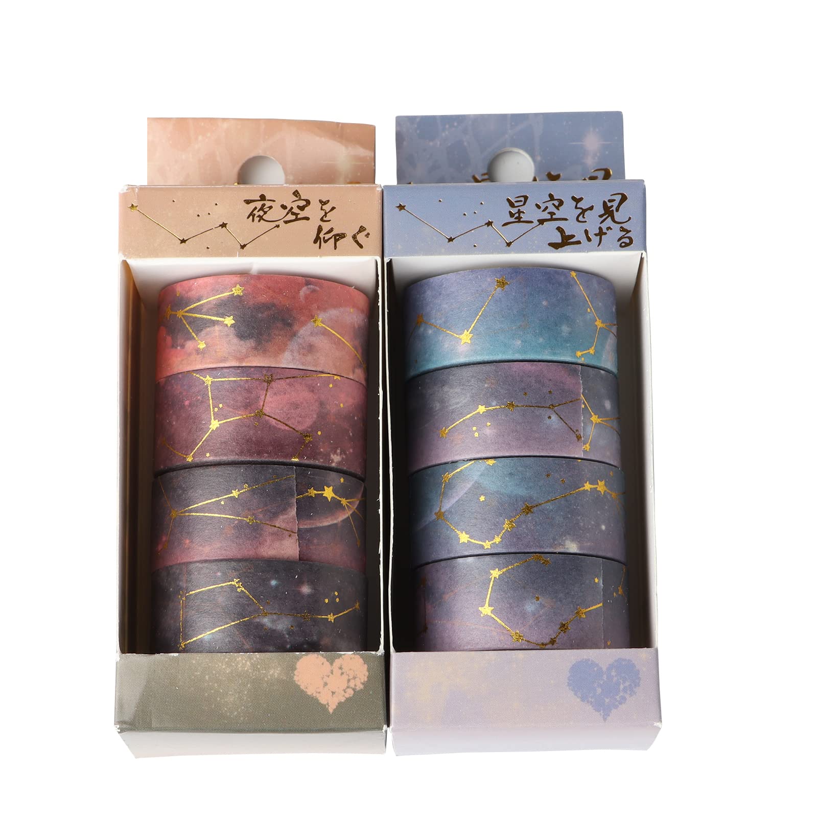 GTNCE Set di 36 Rotoli Washi Tape Vintage, Nastro Adesivo