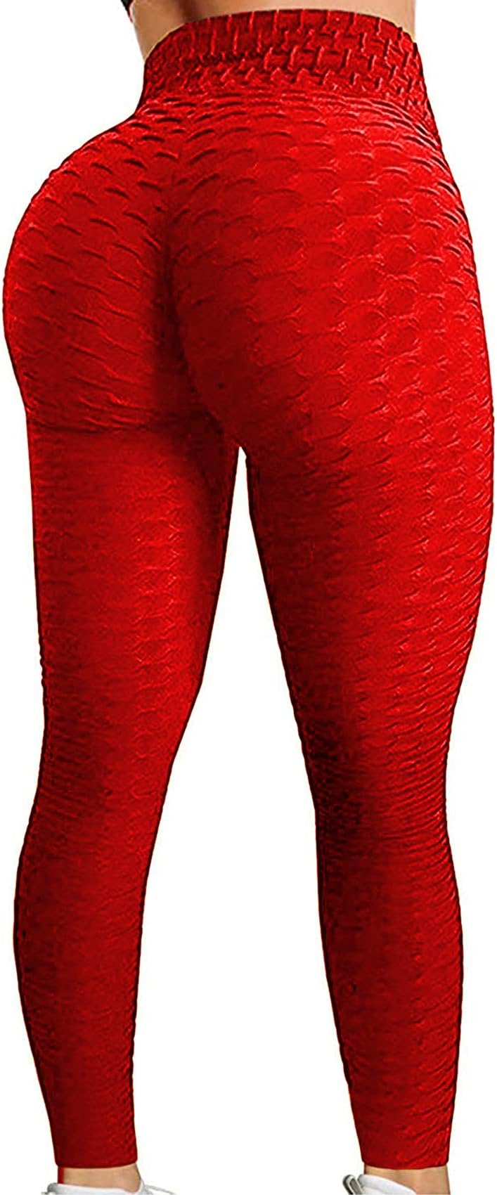 Women's High Waist Yoga Pants Tummy Control Slimming Booty Leggings Workout Running Butt Lift Tights