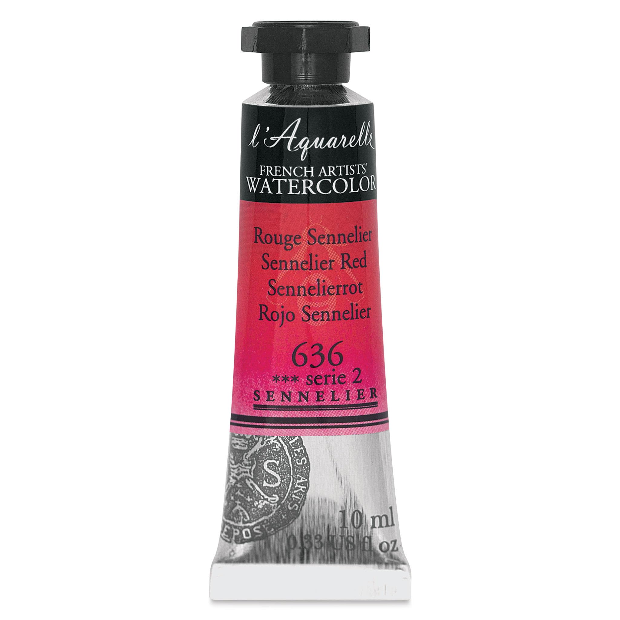 Sennelier l'Aquarelle Watercolor Tubes 10ml - Sennelier Red 10ml Tube