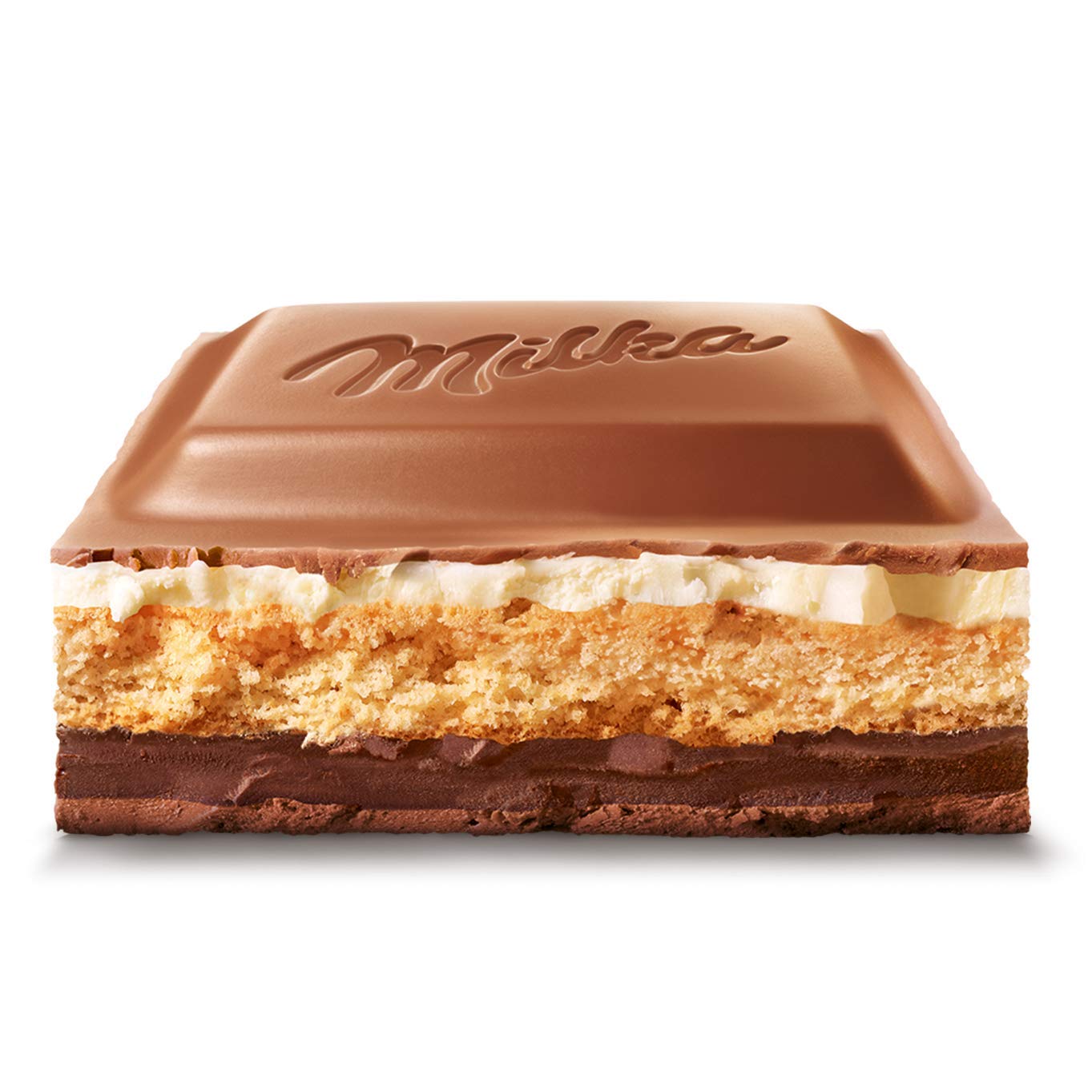 Milka Schoko und Keks 12 x 300g Großtafel, Zartschmelzende Schokoladentafel mit knusprigem Keks