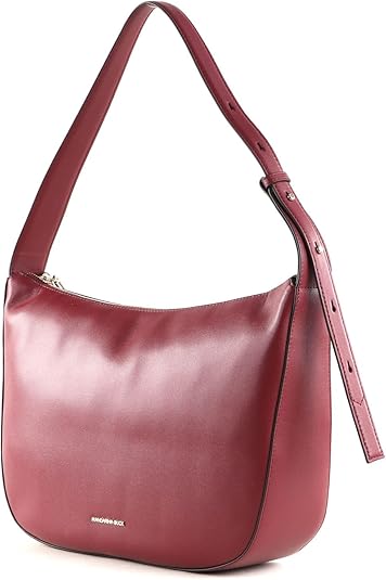 Bolso Bandolera Mandarina Duck MELLOW LEATHER P10FZT68, Para Mujer, Rojo (MAHOGANY), 32x33x5 (L X H X W Bolsos Piel Mujer