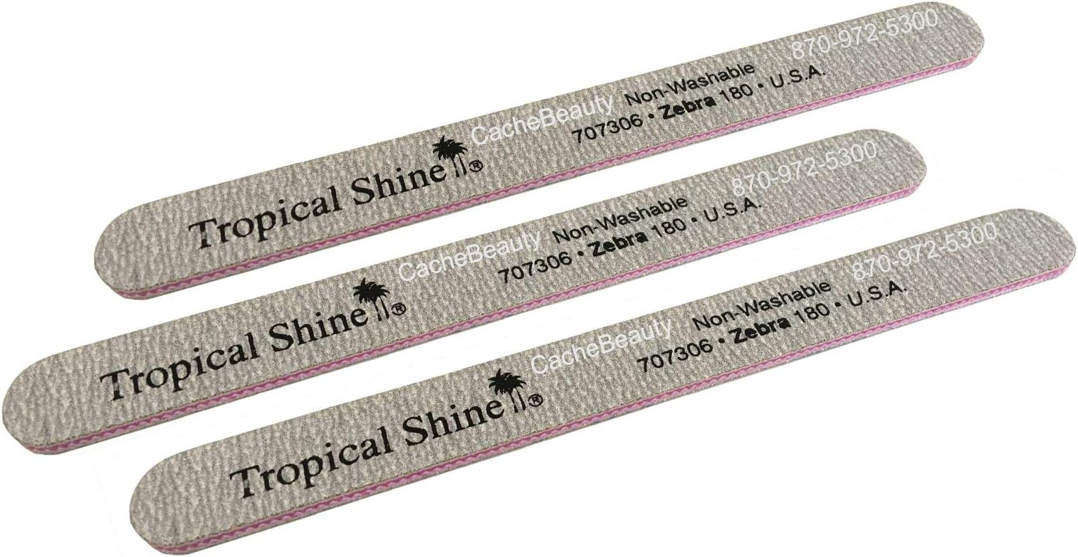 Tropical Shine Zebra 7-1/2" Long Non-Washable File (707306) (3 - Pack)