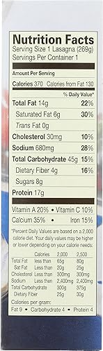 Miniatura 7 de Amys Lasaña Vegetal Orgánico 95 onzas congelada