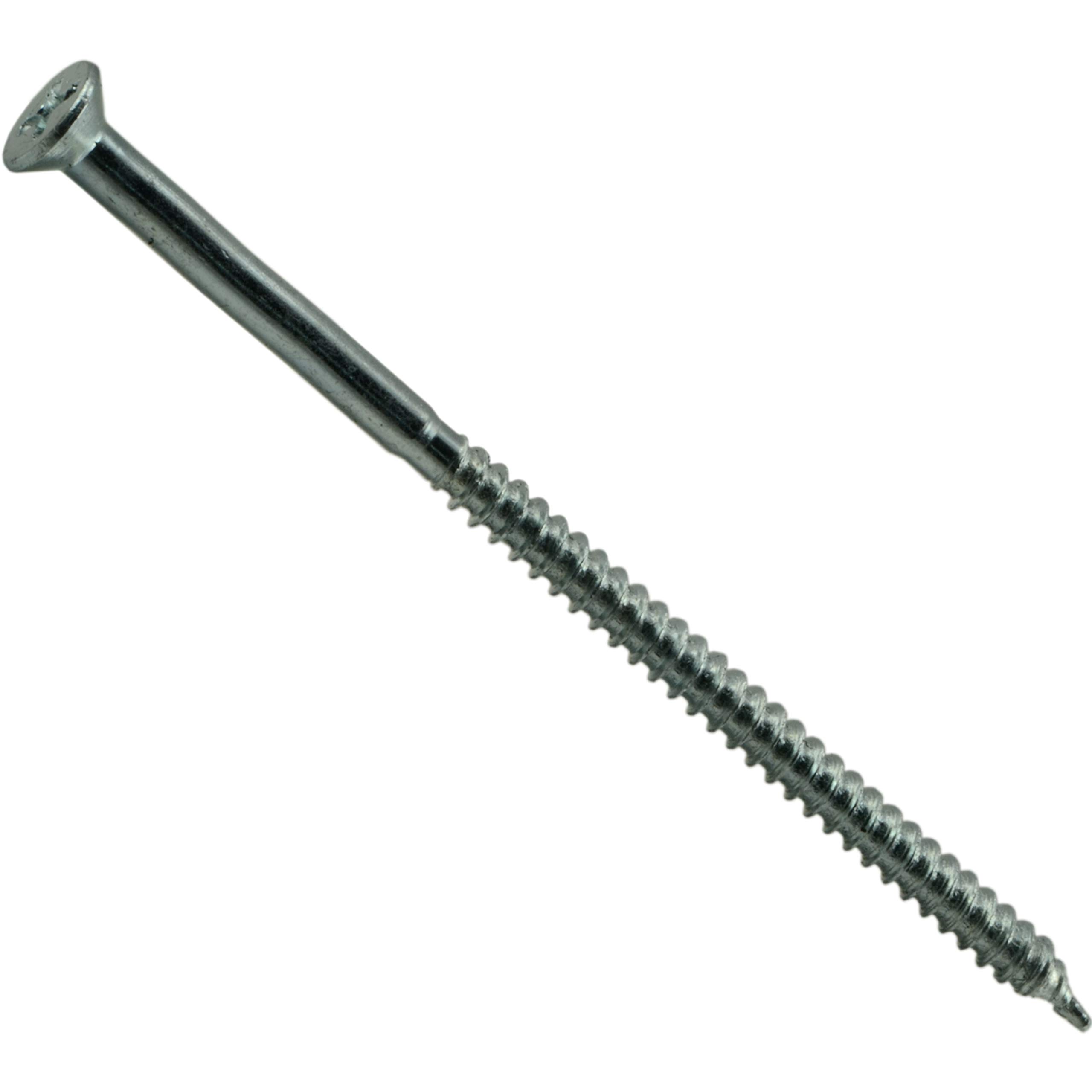 Vis à bois Phillips plat 20,3 cm x 3-1/2" pour charpente et fixation longue 100 pcs
