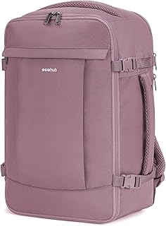ECOHUB Ryanair Cabin Bag 40x20x25 Underseat Travel Bag 13 Pockets Hand Luggage Backpack Recycled PET Eco Friendly Rucksack...