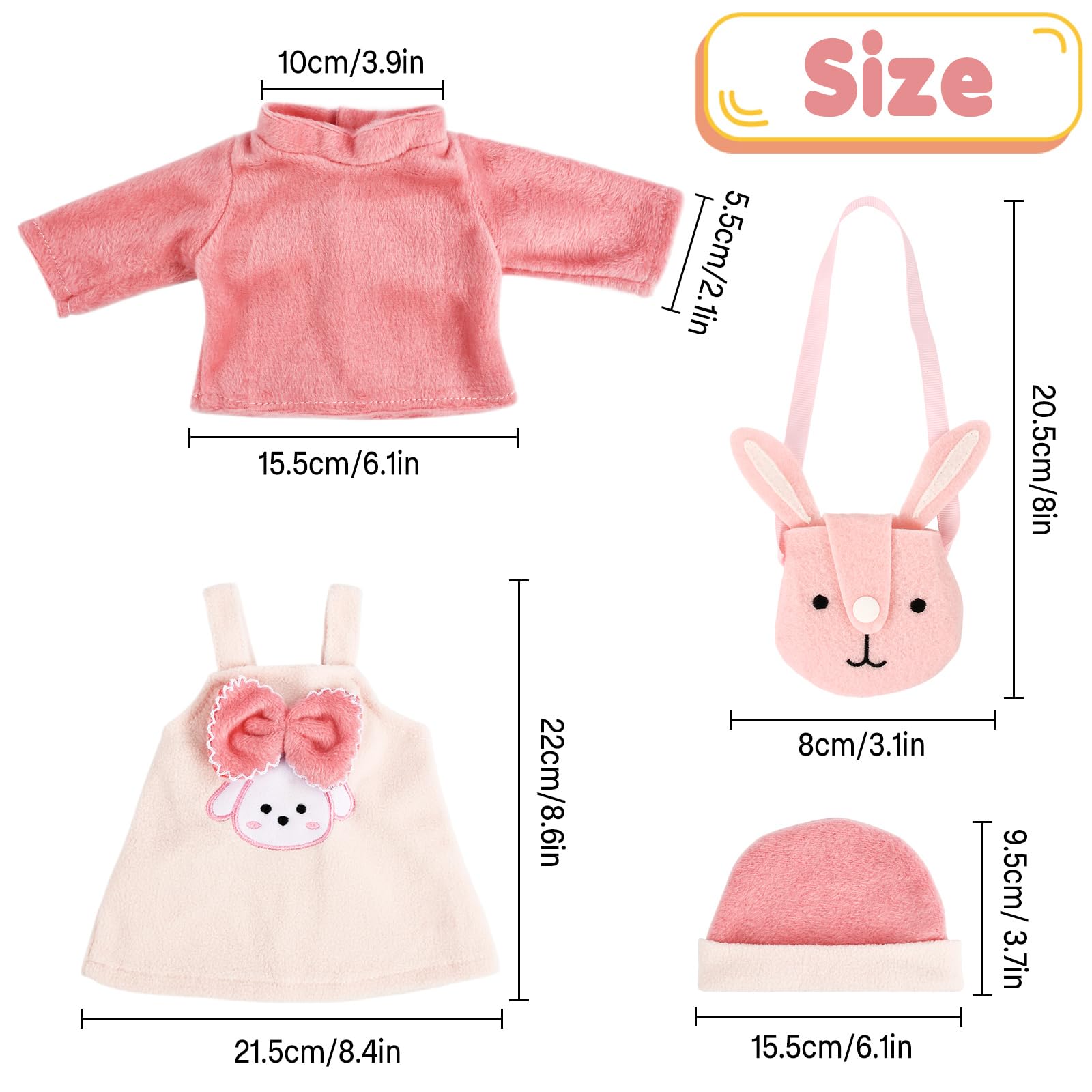 Vetement Poupee Baby Born Vêtements De Poupée Pour 43-45cm Vetement Poupon Adorable Cadeaux Pour Filles, Enfants (B