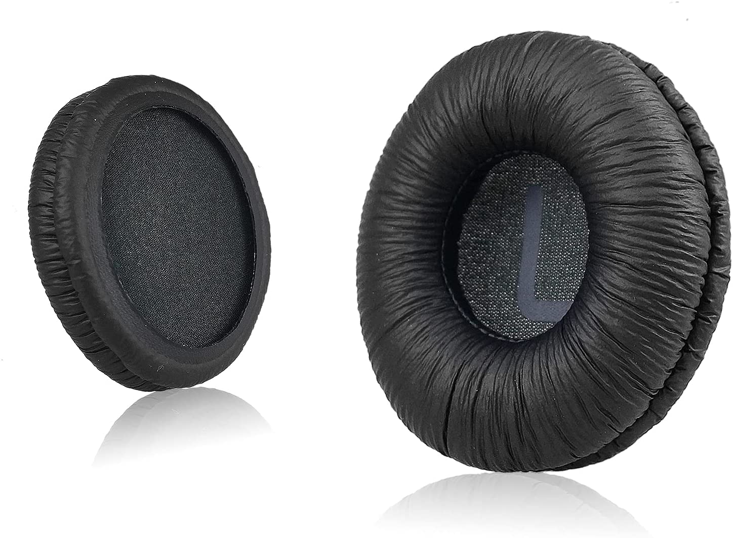 Earpads Replacement Ear Pads for Sony MDR-ZX110/MDR-ZX330BT/V150/WH-CH500, JBL Tune 600bt/T500BT/T450BT (Black)