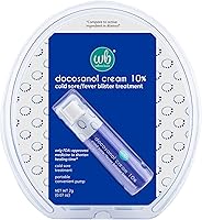 Vista 1 de Wellness Basics Docosanol Cream 10% Cold Sore Treatment Shortens Healing Time 0.07 oz - Pump
