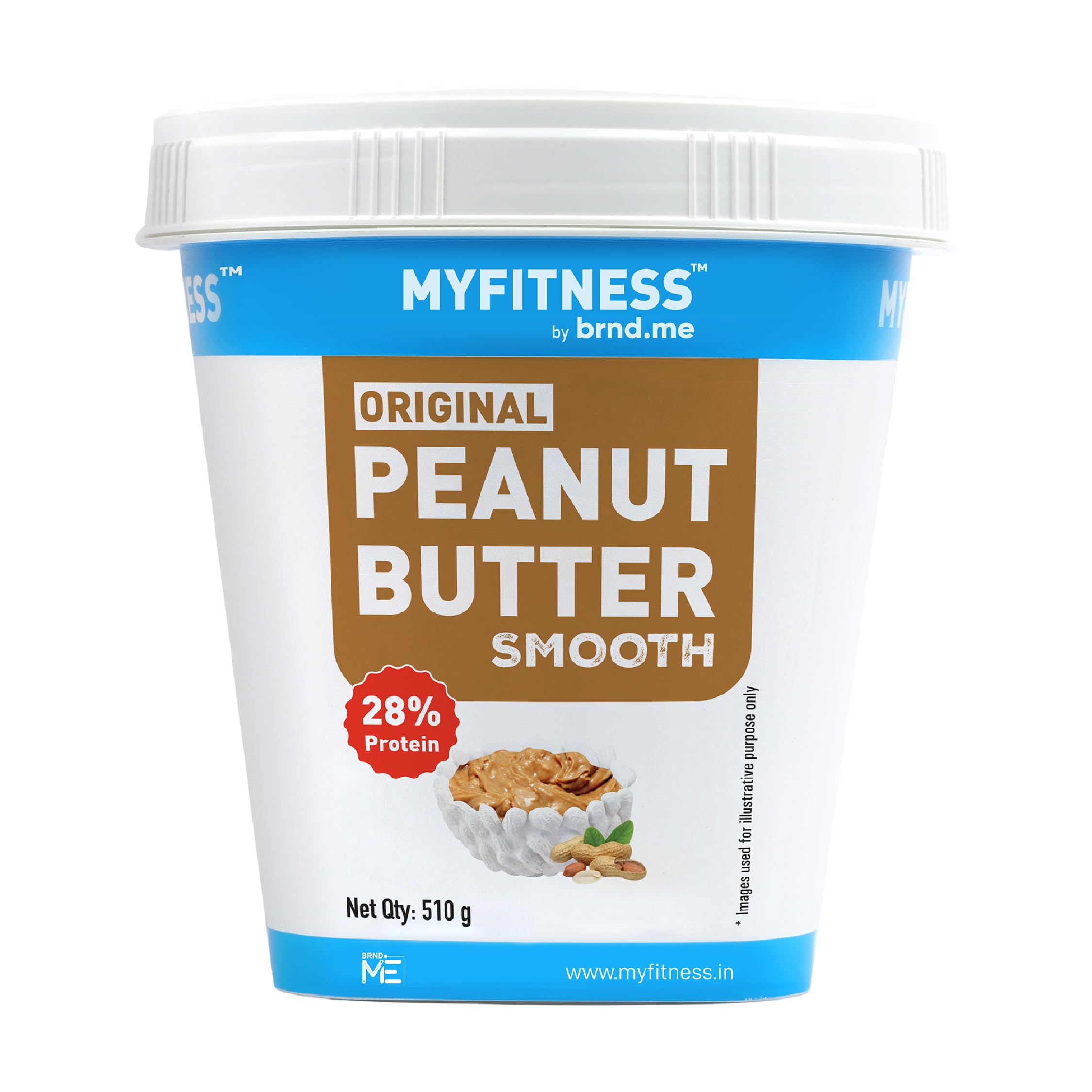 I LOVE PB MYFITNESS Original Peanut Butter Smooth 510g