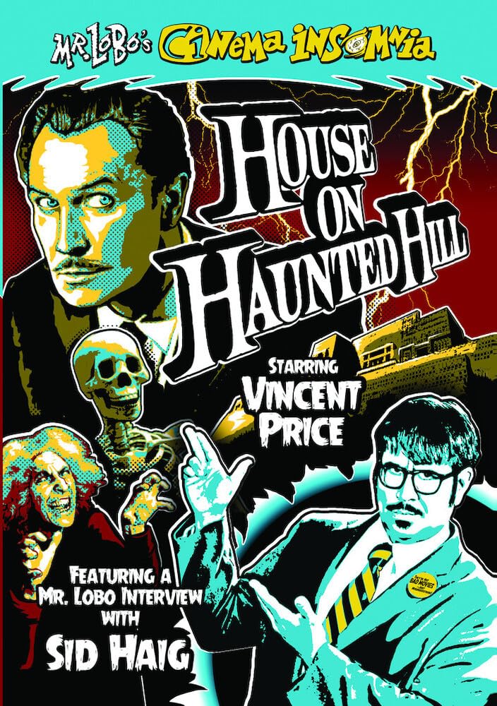 House On Haunted Hill en DVD para noches de cine de terror clasico con Mr Lobo